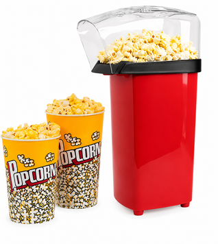 Попкорниця Popcorn Maker для дітей та дому 1200 Вт &mdash; апарат для приготування попкорну без олії СА-6603 фото