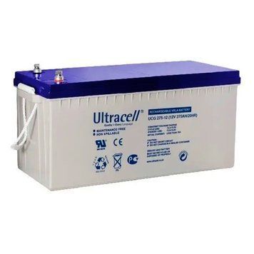 Акумуляторна батарея Ultracell UCG275-12 GEL 12 V 275 Ah (522 x 268 x 226) White Q1/24 29376 фото