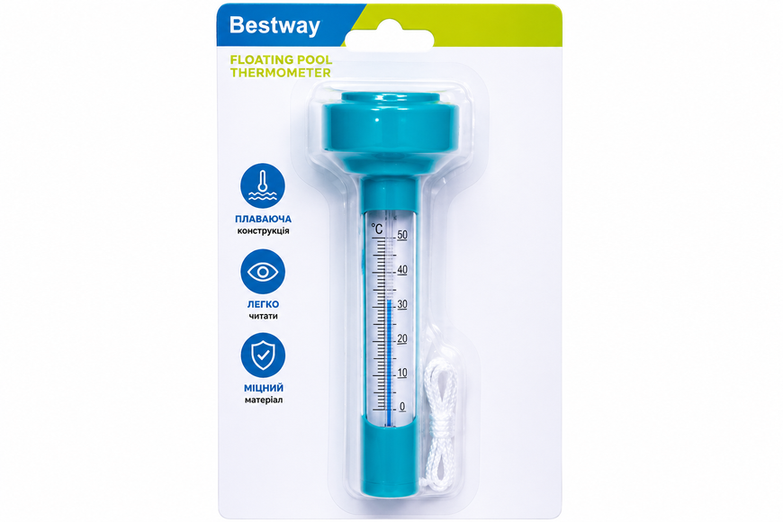 Плавающий термометр для бассейна Bestway 58072 с поплавком 58072 фото