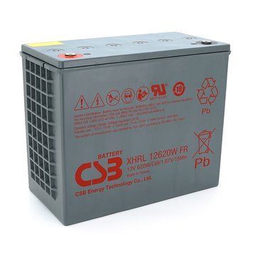 Акумуляторна батарея CSB XHRL12620W, 12V 139Ah (342х275х170мм) 8659 фото
