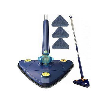 Треугольна швабра Triangle MOP з віджимом і поворотом 360&deg; 12398/МК фото