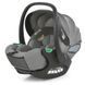 Дитяче автокрісло El Camino i-FIX+ ME 1110 Simply Gray i-Size R129 (40&ndash;87 см), автолюлька з боковим захистом ME 1110 Simply Gray фото 1