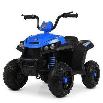 Дитячий квадроцикл електричний Bambi Racer M 4131EL-4 синій, 6V, музика, EVA колеса M 4131EL-4 фото