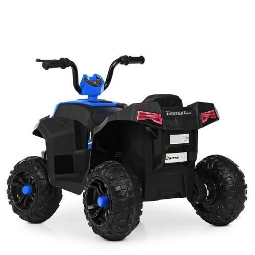 Дитячий квадроцикл електричний Bambi Racer M 4131EL-4 синій, 6V, музика, EVA колеса M 4131EL-4 фото