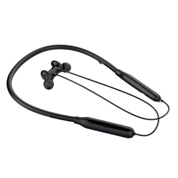 Беспроводные вакуумные наушники SPORT Bluetooth черные с микрофоном СА-6613 фото