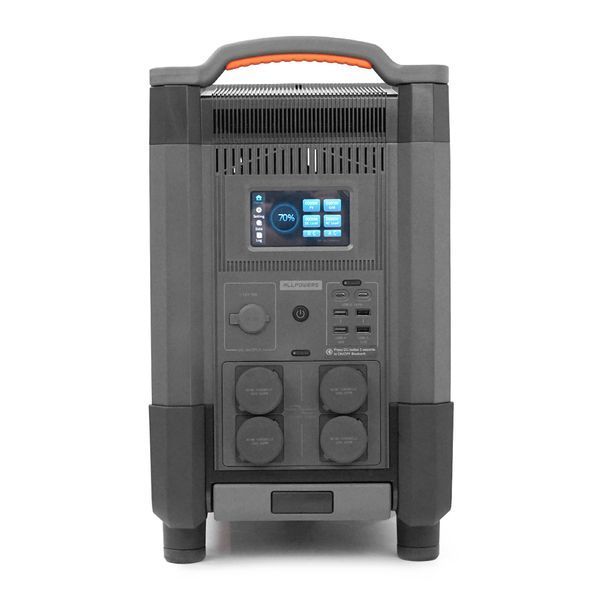 Портативна зарядна станція ALLPOWERS R4000 3456Wh 4000W LiFePO4 Wi-Fi MPPT 3000W 45464 фото