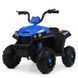 Дитячий квадроцикл електричний Bambi Racer M 4131EL-4 синій, 6V, музика, EVA колеса M 4131EL-4 фото 1