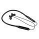 Беспроводные вакуумные наушники SPORT Bluetooth черные с микрофоном СА-6613 фото 2
