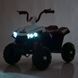 Дитячий квадроцикл електричний Bambi Racer M 4131EL-4 синій, 6V, музика, EVA колеса M 4131EL-4 фото 6