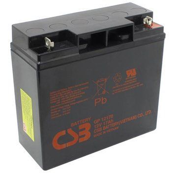 Акумуляторна батарея CSB GP12170B1, 12V 17Ah (181х77х167мм) Q4/96 11644 фото