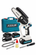 Аккумуляторная мини-цепная пила ASSUR ASR772 18V с шиной 6&Prime;, 2 аккумулятора, кейс &mdash; компактная электропила для обрезки деревьев ASR772/МК фото 1