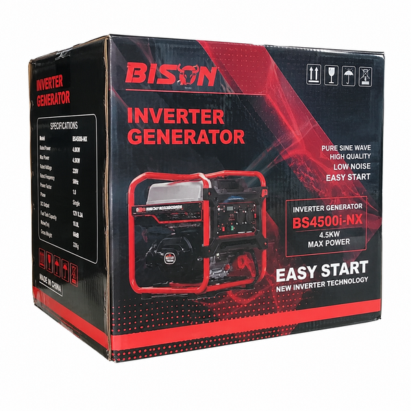 Інверторний генератор BISON BS4500i-NX 4 кВт BS4500 фото