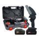 Акумуляторна міні пила 48V з 2 акумуляторами &mdash; електропила для саду, обрізки дерев, у кейсі 12410/МК фото 3