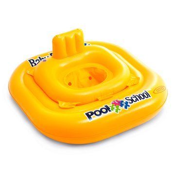 Надувной обучающий плот Intex 56587 Pool School 79&times;79 см жёлтый 56587 фото