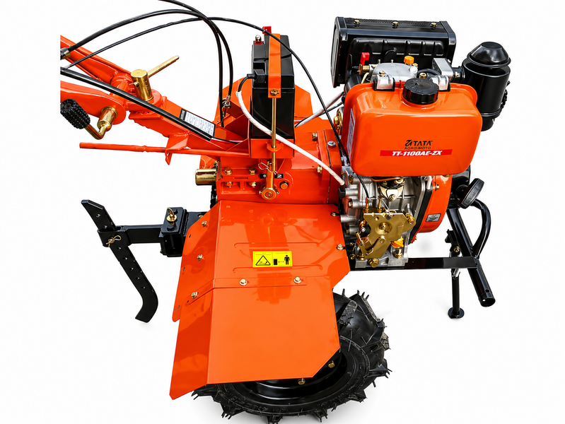 Мотоблок дизельний TT AGRO MOTO TT-1100AE-ZX 6 к.с. електростартер (редуктор) ТТ-1100AE-ZX фото