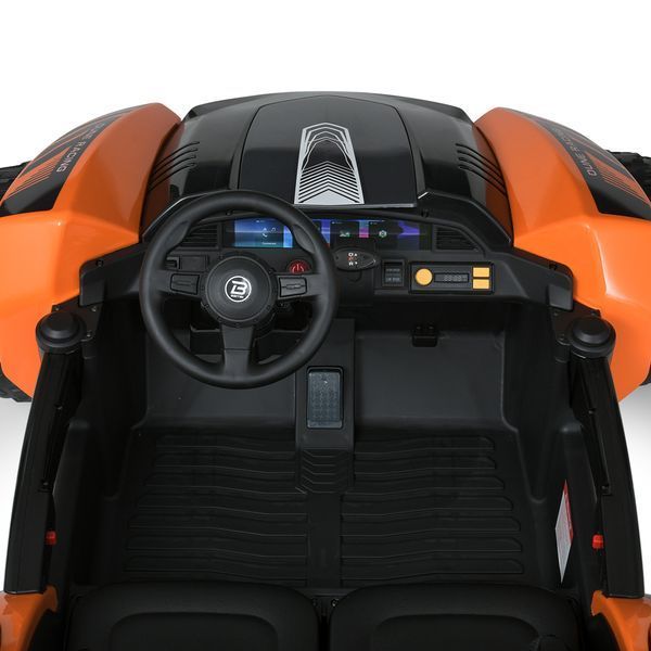 Детский электромобиль багги Bambi Racer M 6039EBR-7 (24V), 4 мотора 35W, EVA колеса, пульт 2.4G, оранжевый M 6039EBR-7(24V) фото
