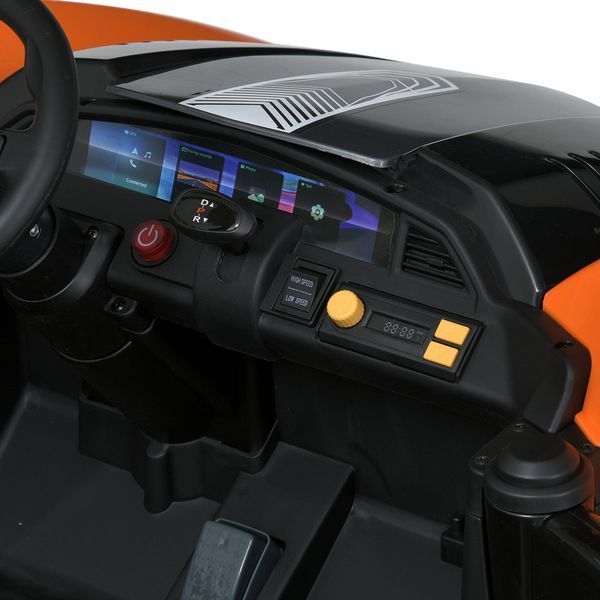 Детский электромобиль багги Bambi Racer M 6039EBR-7 (24V), 4 мотора 35W, EVA колеса, пульт 2.4G, оранжевый M 6039EBR-7(24V) фото