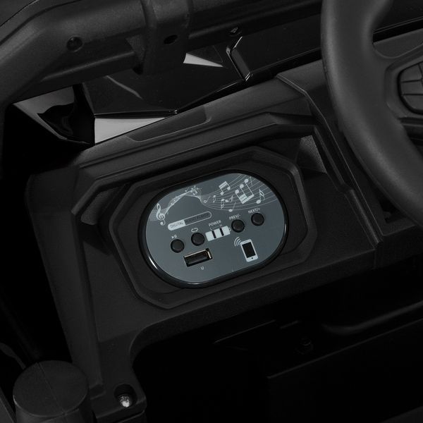 Дитячий електромобіль баггі Bambi Racer M 6073EBLR-2 12V, 4x35W, EVA колеса, Bluetooth, пульт 2.4G, чорний M 6073EBLR-2 фото