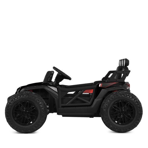 Дитячий електромобіль баггі Bambi Racer M 6073EBLR-2 12V, 4x35W, EVA колеса, Bluetooth, пульт 2.4G, чорний M 6073EBLR-2 фото