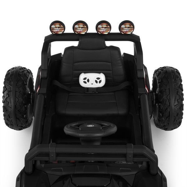 Дитячий електромобіль баггі Bambi Racer M 6073EBLR-2 12V, 4x35W, EVA колеса, Bluetooth, пульт 2.4G, чорний M 6073EBLR-2 фото