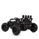 Дитячий електромобіль баггі Bambi Racer M 6073EBLR-2 12V, 4x35W, EVA колеса, Bluetooth, пульт 2.4G, чорний M 6073EBLR-2 фото 2