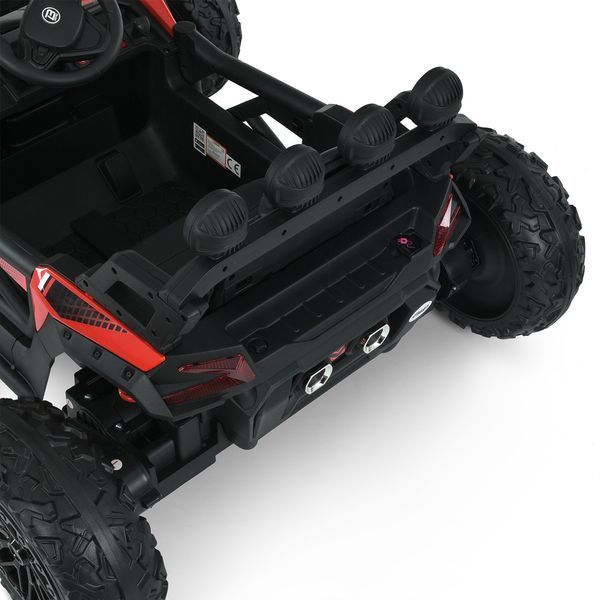 Дитячий електромобіль баггі Bambi Racer M 6073EBLR-3 12V, 4x35W, EVA колеса, Bluetooth, MP3, USB, пульт 2.4G, червоний M 6073EBLR-3 фото
