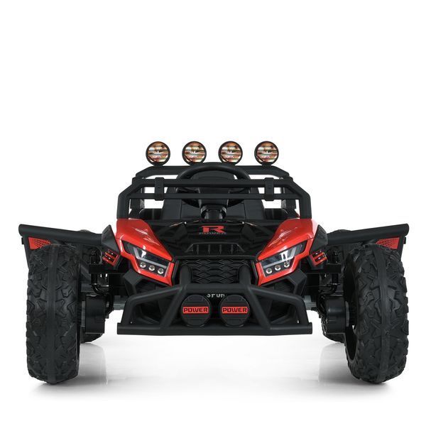 Дитячий електромобіль баггі Bambi Racer M 6073EBLR-3 12V, 4x35W, EVA колеса, Bluetooth, MP3, USB, пульт 2.4G, червоний M 6073EBLR-3 фото