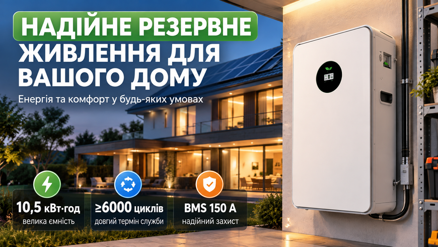 Акумулятор FelicityESS FLA48200-P 51,2 В 205 А&middot;год 10,5 кВт&middot;год LiFePO4 44055 фото