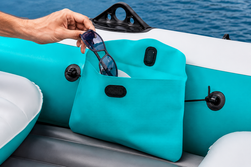 П'ятимісний надувний човен Bestway 65159 Adventure Elite X5 Raft Set 364 x 166 x 45 см з веслами та ручним насосом 65159 фото