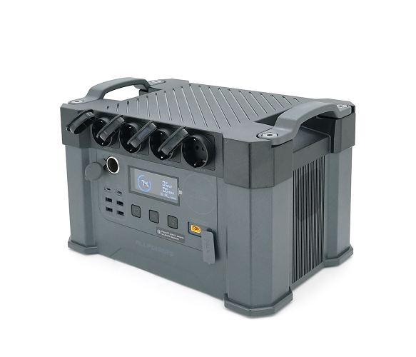 Портативна зарядна станція ALLPOWERS S2000 Pro 1451 Вт&middot;год LiFePO4, 2400 Вт, Wi-Fi, Bluetooth, MPPT 650 Вт 45470 фото