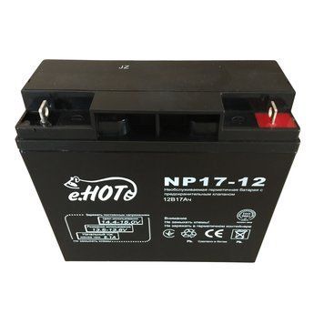 Акумуляторна батарея 12V 17Ah ENOT (181 х 76 х 167) 32776 фото