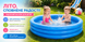 Надувной детский бассейн Intex 58426 Crystal Blue, 147 x 33 см, 330 л, синий 58426 фото 4