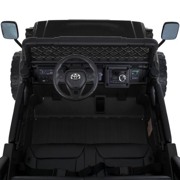 Дитячий електромобіль джип Bambi Racer 2566AEBLR-2 (24V), 4 мотори 35W, EVA колеса, пульт 2.4G, чорний 2566AEBLR-2(24V) фото