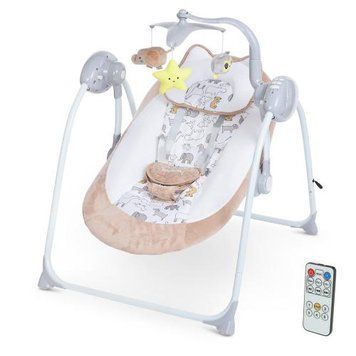 Гойдалка ME 1075 TEDDY Beige Animals ME 1075 Beige Animals фото