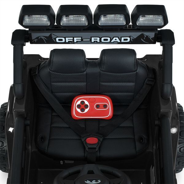Детский электромобиль джип Bambi Racer JJ2122EBLR-2, 12V, EVA колеса, пульт 2.4G, кожаное сиденье JJ2122EBLR-2 фото