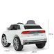 Дитячий електромобіль Audi Q8 JJ2066EBLR-1, 2 мотори, EVA колеса, пульт 2.4G, білий JJ2066EBLR-1 фото 8