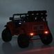 Детский электромобиль джип Bambi Racer JJ2122EBLR-2, 12V, EVA колеса, пульт 2.4G, кожаное сиденье JJ2122EBLR-2 фото 4