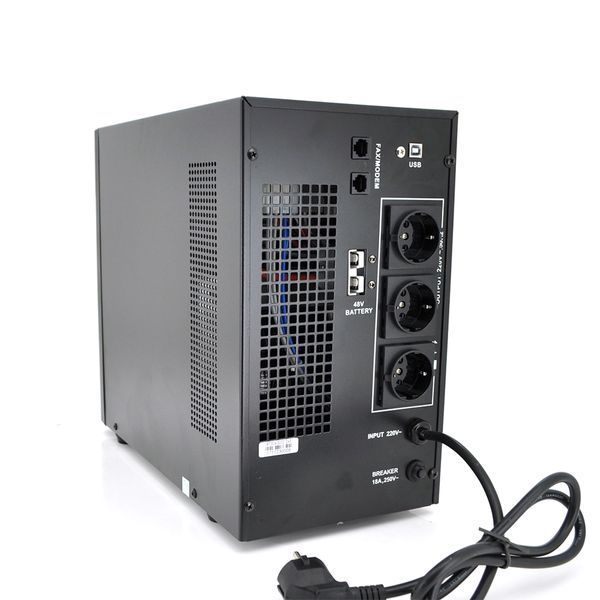 ДБЖ з правильною синусоїдою RITAR RTSW-3000(2100 Вт), 48В, під зовнішній АКБ, Q1 (535*340*495) 22,9 кг ( 380*195*330 ) 12309 фото