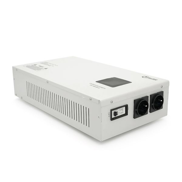 Стабилизатор напряжения релейный настенного монтажа Europower SLIM-10000SBR LED, 10KVA 9000W, 140-270Vac, SHUKO2, Q1 (515*270*205) 13.5 кг 1035 фото