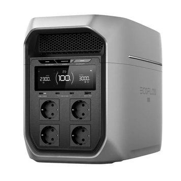 Портативна зарядна станція EcoFlow DELTA 3 Max Plus 2048Wh 3000W LiFePO4, UPS, MPPT 500W, Wi-Fi, Bluetooth 46285 фото