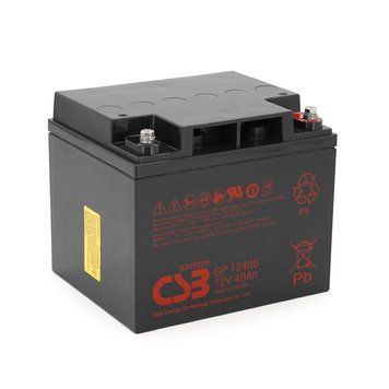 Акумуляторна батарея CSB GP12400, 12V 40Ah (197х166х170мм), Q1 4309 фото