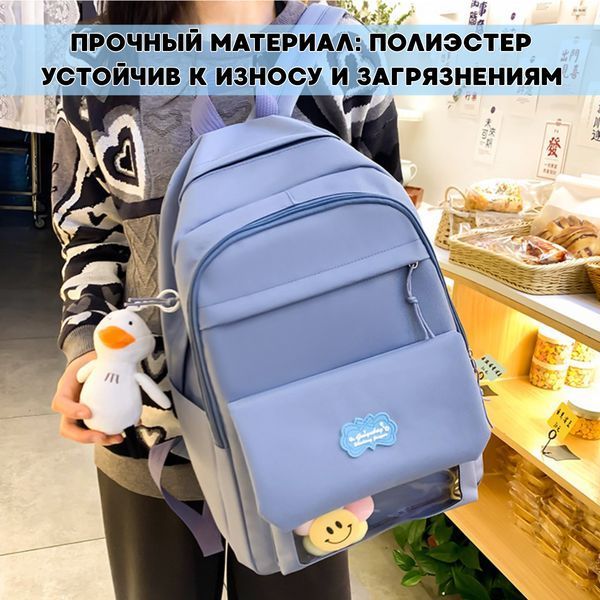 Комплект сумок 4в1 Рюкзак Синій 0150-3/МК фото