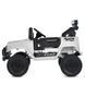 Детский электромобиль джип JJ2122EBLR-1 Bambi Racer 4x4, 12V 9Ah, EVA колеса, пульт 2.4G, MP3, USB, свет, белый JJ2122EBLR-1 фото 3