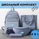 Комплект сумок 4в1 Рюкзак Синій 0150-3/МК фото 8
