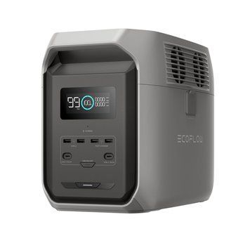 Зарядна станція EcoFlow DELTA 3 1500 (1536 Вт&middot;год, 1800/3600 Вт, LiFePO4, UPS, Wi-Fi, Bluetooth, 4&times;220В, швидка зарядка X-Stream) 41348 фото