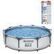 Каркасний басейн Bestway Steel Pro Max 56406 круглий 305&times;76 см, 4678 л 56406 фото 3