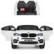 Дитячий електромобіль джип JJ2168EBLR-1 BMW X6M білий, 2 мотори 120W, акумулятор 12V10Ah, EVA колеса, шкіряне сидіння JJ2168EBLR-1 фото 3