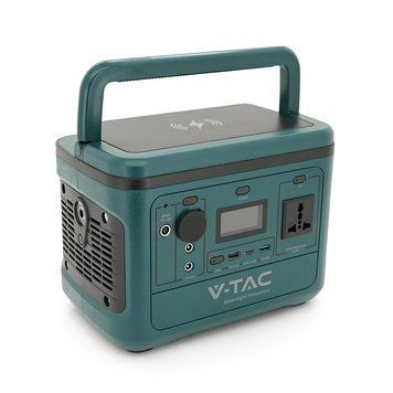 Портативне джерело живлення V-TAC VT-606, 500W, ( 26.2Ah /21.6V 568Wh)(275x170x200) 5.4kg 38061 фото