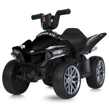 Дитячий квадроцикл M 5730EL-2 Bambi Racer чорний, 12V, EVA колеса, MP3, Bluetooth M 5730EL-2 фото