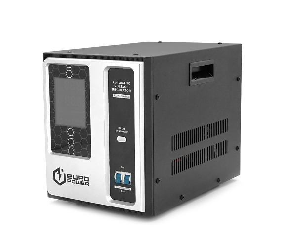 Релейний стабілізатор напруги Europower EQVR-5000VA LCD 5000 VA 4000 Вт 46107 фото